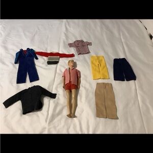 Vintage Mattel, Ken, doll clothing bundle